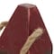 10" Multicolored Wood Coastal Buoy Sculpture Set